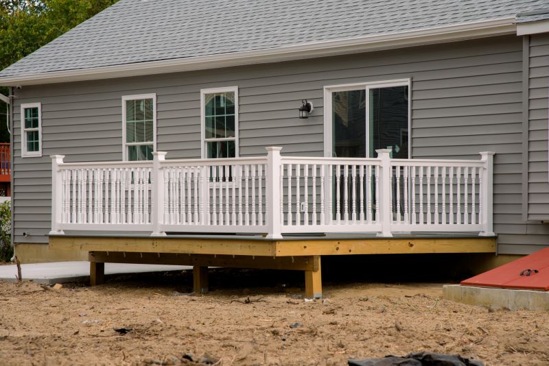 Floating Deck Installation in Worcester, MA