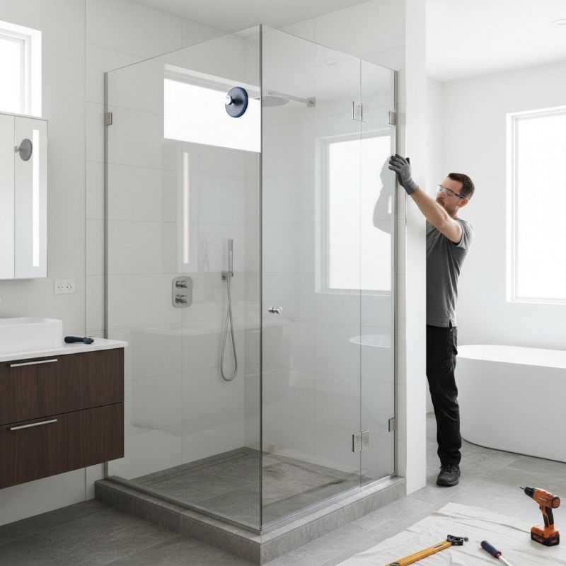 Glass Shower Door Replacement in Alpharetta, GA
