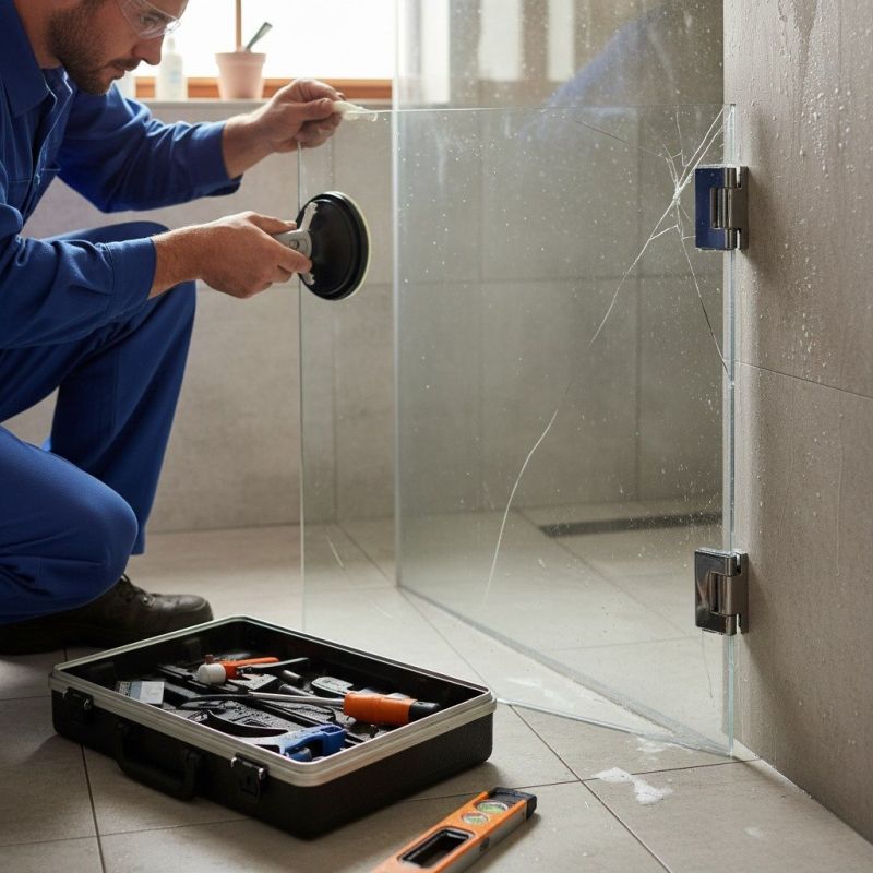 Pivot Shower Door Repair in Conroe, TX