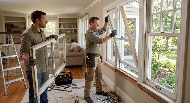 Sash Replacement in Wilmington, NC
