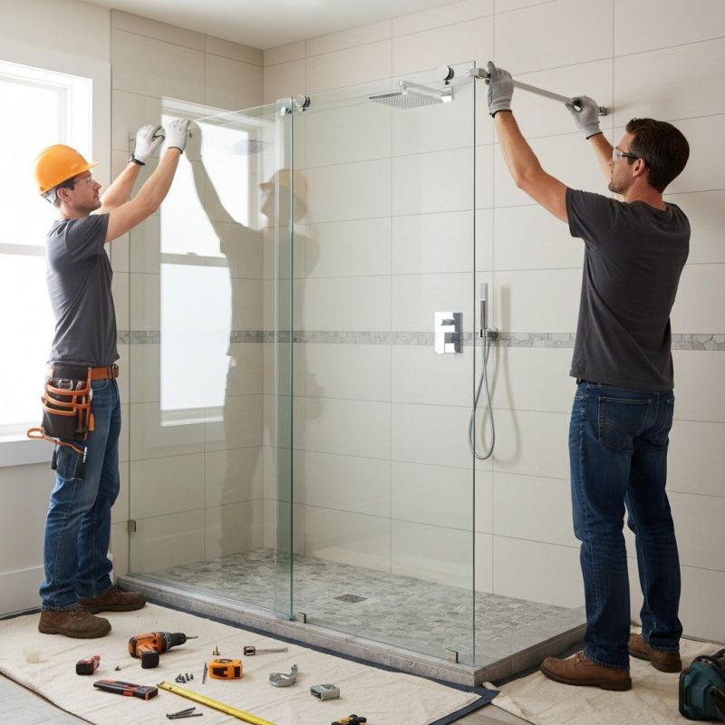Shower Door Installation in Alpharetta, GA
