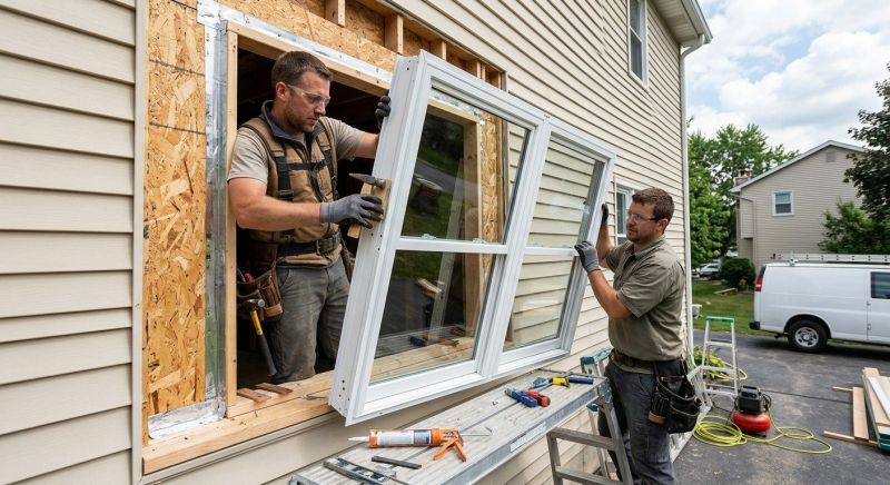 Vinyl Windows Installation in Worcester, MA